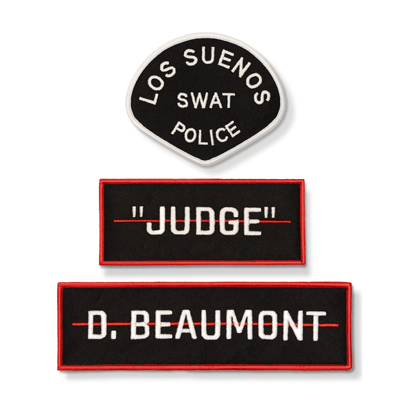 LSPD Embroidered Velcro Patch